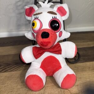 FNAF Five Nights At Freddy's GOOD STUFF Funtime Foxy Plush 8" Red Bow tie